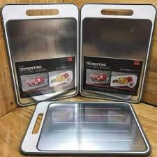 Thớt rã đông Lock&Lock 2 mặt nhôm và nhựa CSC411