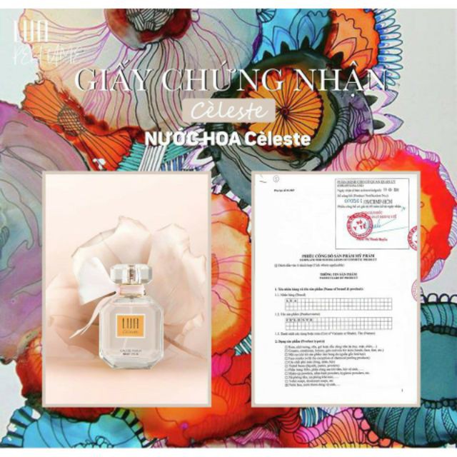 [ Chính Hãng 100% ] Nước hoa lua Celeste 50ml | BigBuy360 - bigbuy360.vn