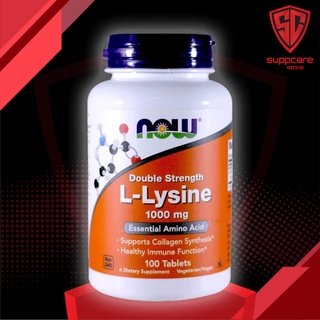 VIÊN GIẢM MỤN NỘI TIẾT TỐ | NOW L-Lysine [500MG – 1000MG] [100 – 250 viên] Tổng Hợp Collagen Tăng Cường Hệ Miễn Dịch