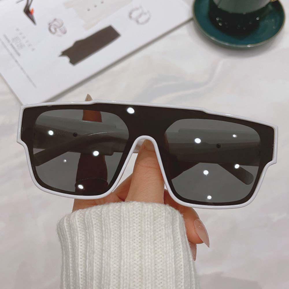 IVORY Kính Chống Nắng Gọng Kim Loại Cỡ Lớn Thời Trang Cho Nam Và Nữ