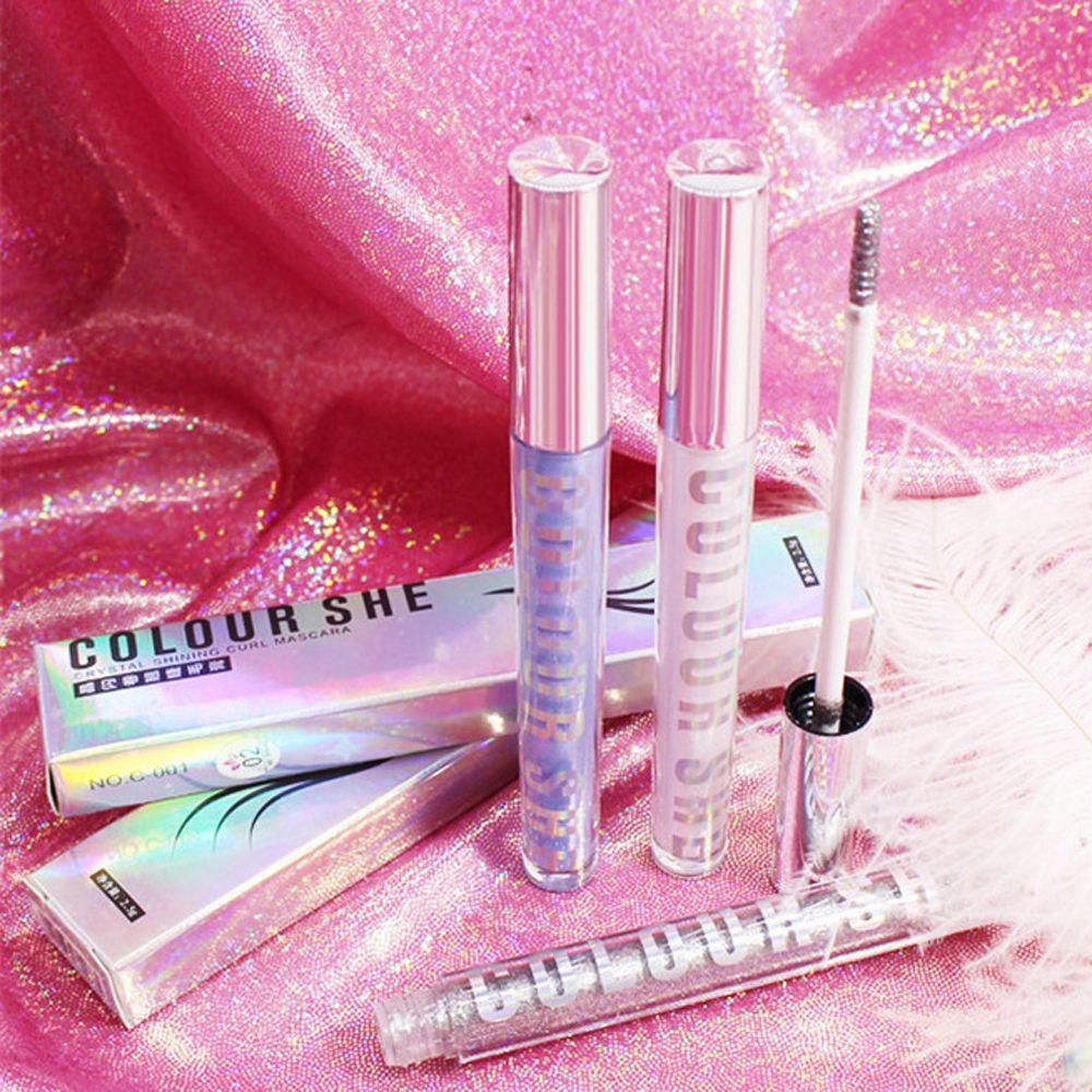 Mascara Trang Điểm Lông Mi Màu Kim Cương Lấp Lánh Chống Nước Mau Khô Lâu Trôi