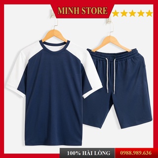 Bộ Đùi Nam Thể Thao Vải Tổ Ong Cao Cấp - Bộ Thể Thao Nam Hè Hàng Xịn Full Tem BO01 - Minhstore 88