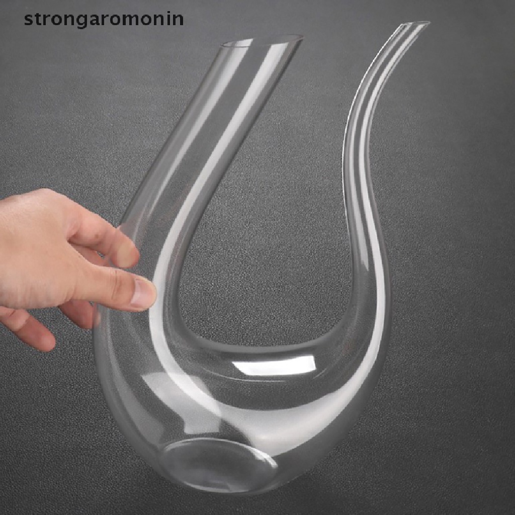 Bình rót rượu vang hình chữ U bằng pha lê độc đáo thanh lịch