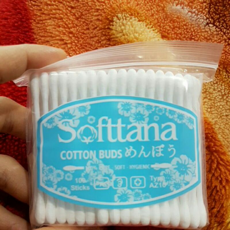 Tăm bông vệ sinh tai Softtana