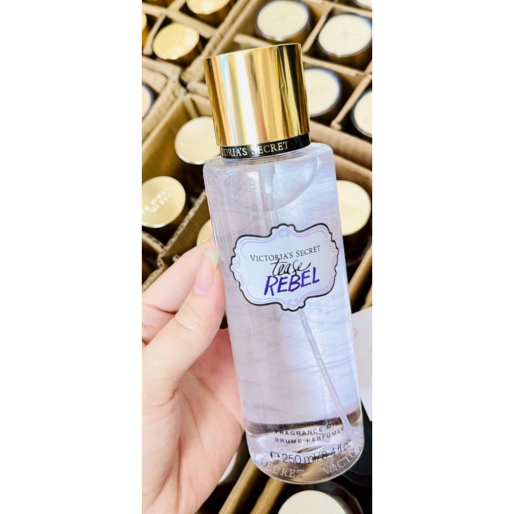 Xịt thơm body mist tease rebel victoria secret dung tích 250ml Shopee
