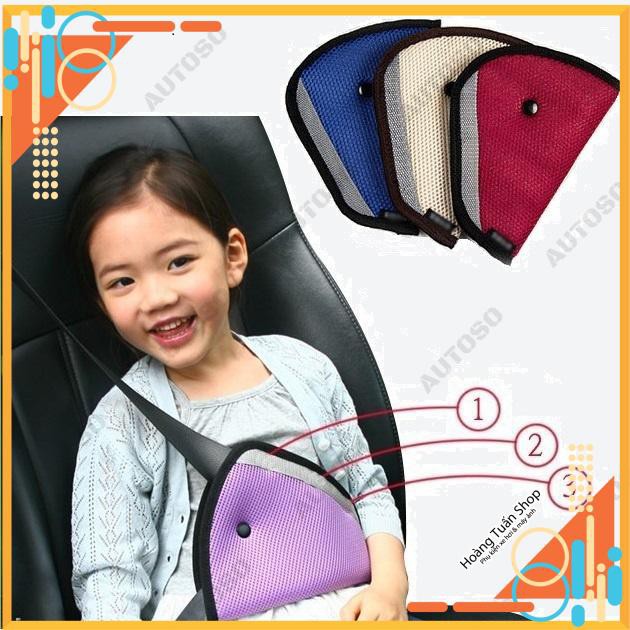 Bộ điều chỉnh dây đai an toàn ô tô xe hơi cho trẻ em