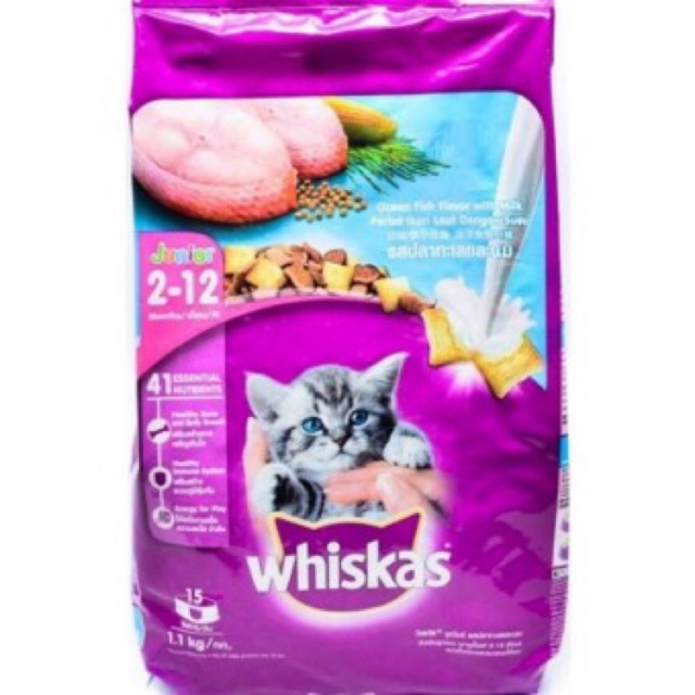 Thức ăn cho mèo whiskas(1,1kg- 1,2kg)
