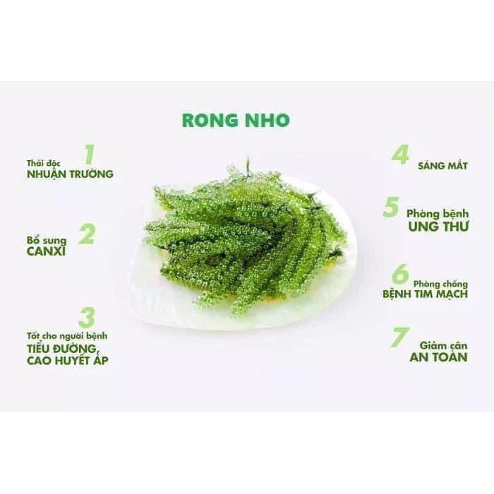 [FLASH SALE] Rong nho tách nước SAMFOOD - Gói 100g | BigBuy360 - bigbuy360.vn