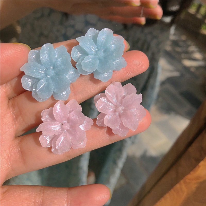 Khuyên Tai Hình Hoa Trà Dễ Thương Thời Trang Xuân Hè 2022