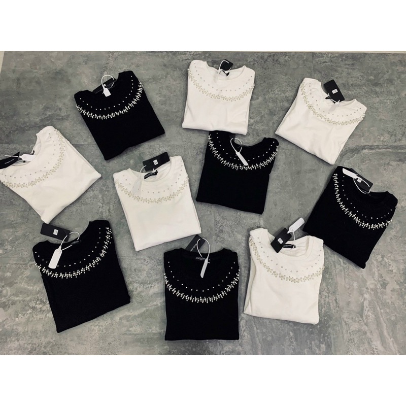 Áo nỉ đính đá hot trend ✅