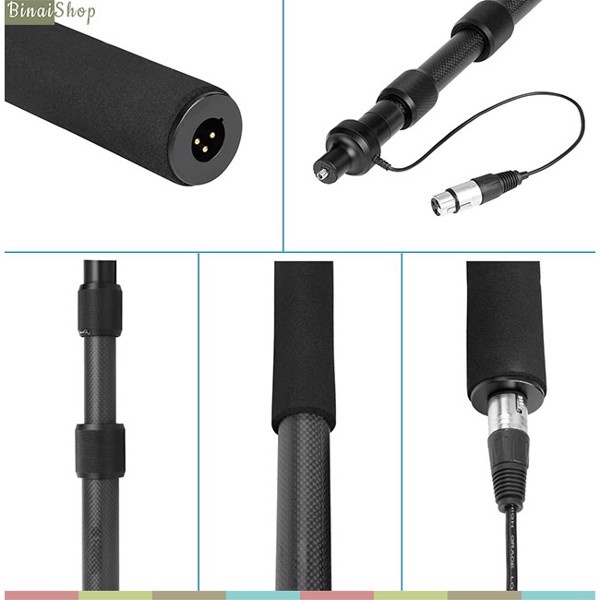 Tay Boom mic thu âm Boya BY-PB25