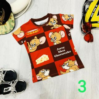 Áo thun 3D bé trai gái size đại
