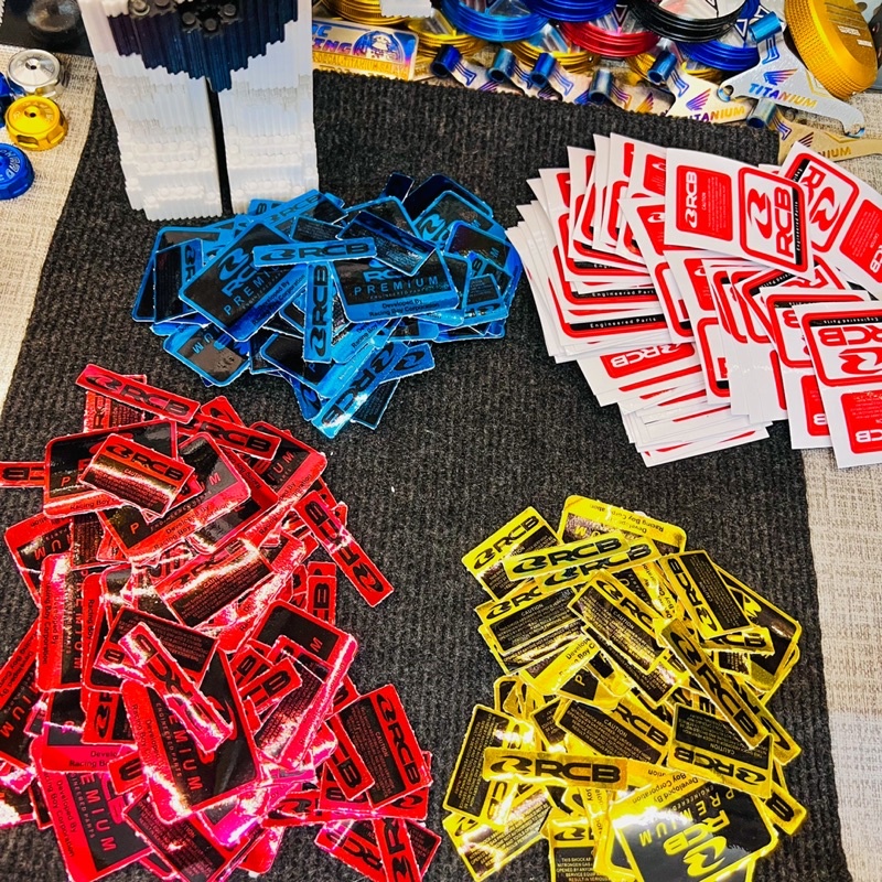 Tem Decal Sticker Logo Crom Dán phuộc RCB ✌🇻🇳