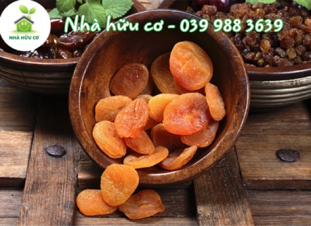 Mơ khô hữu cơ tách hạt Sunny Fruit 250gr - Mơ khô hữu cơ Thổ Nhĩ Kỳ - Date: 15/4/2023