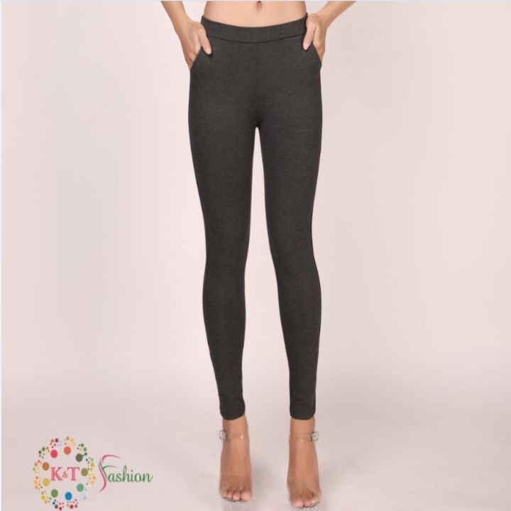 Quần Legging Cao Cấp 2 Túi Xéo Siêu Dày | BigBuy360 - bigbuy360.vn