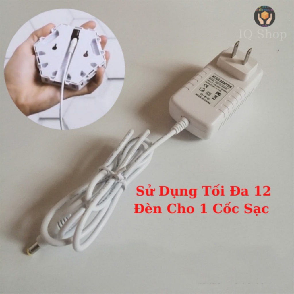 Đèn Led Tổ Ong Hình Lục Giác Lắp Ráp Mô Hình Theo Sở Thích Chất Liệu Nhựa ABS Cao Cấp