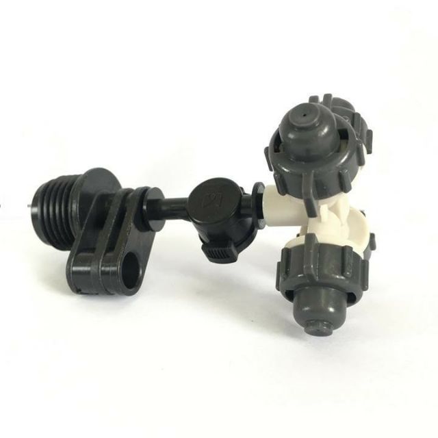 1 Chiếc vòi béc phun sương 4 cửa loại xịn Aqua Mate MN-4132 nhập khẩu Đài Loan Ren 21