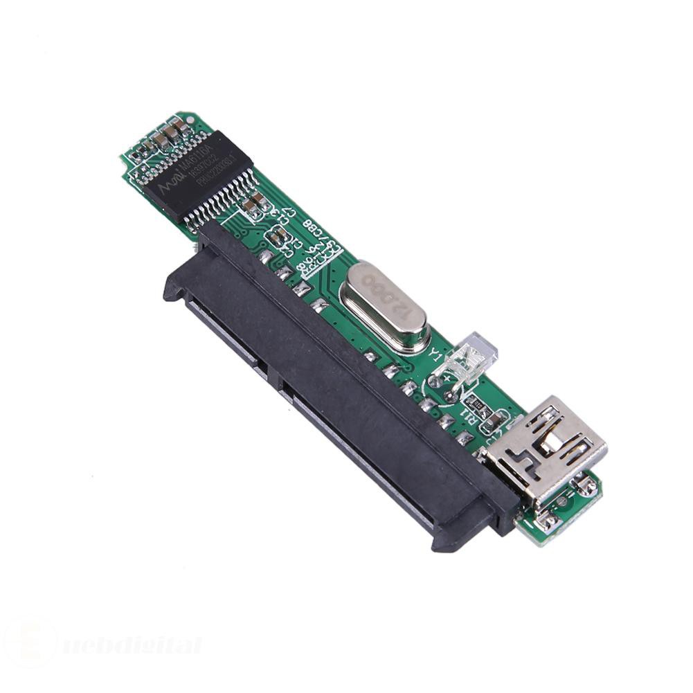 Bộ Chuyển Đổi 2.5 "Sata Female Hdd Ssd Usb 2.0 Sang 7 + 15pin Sata | BigBuy360 - bigbuy360.vn