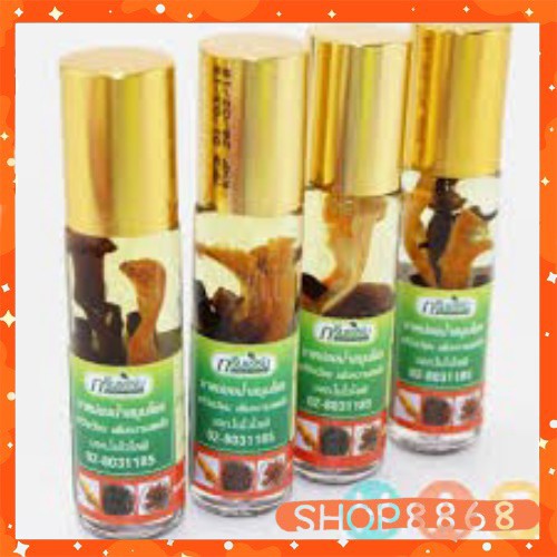 Dầu lăn sâm GREEN HERB OIL Thái Lan - shop8868