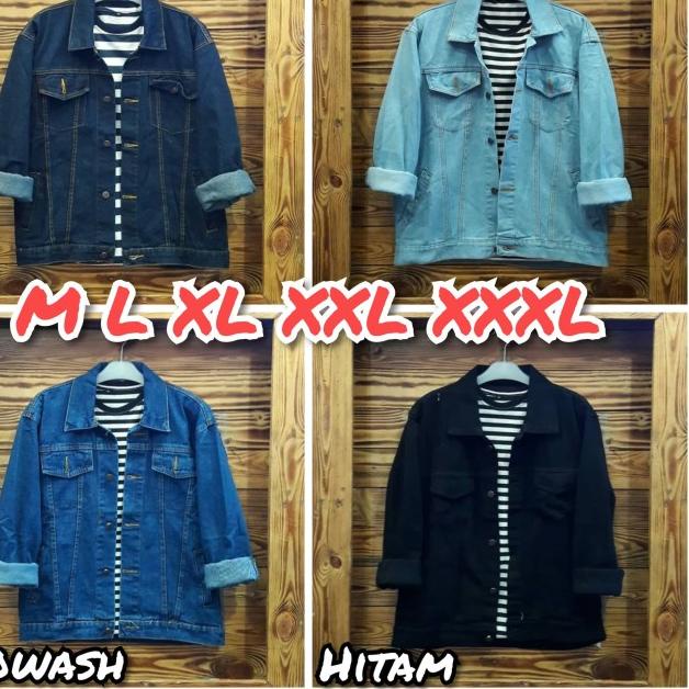 ✽ Áo Khoác Jean JUMBO SIZE Lớn LEVIS XXL Màu Xanh Nhạt Thời Trang Cho Nam Và Nữ ✫