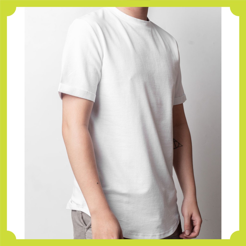 FREESHIP Áo Thun Nam Urban Outfits Vạt Bầu Cổ Tròn Tay Ngắn Form Suông Unisex Organic - TSH0015