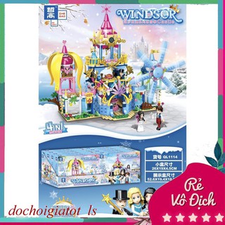 Lego xếp hình cung điện cho bé