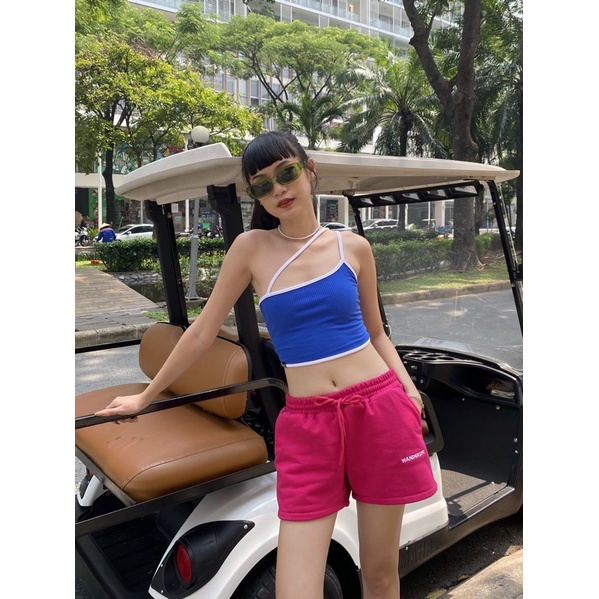 Áo croptop dây chéo vai Jenni Top