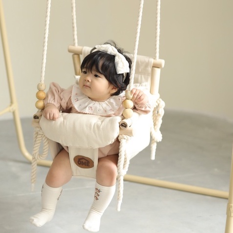 Ghế xích đu lẻ Ome Jumper Kids cho bé, có kèm gối tựa (không bao gồm nhún và khung) cho bé từ 6 tháng đến 10 tuổi