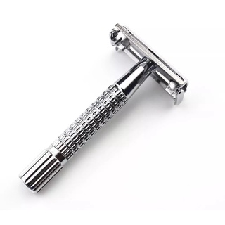 Dao cạo râu cổ điển, dao cạo râu inox cánh bướm butterfly shaver