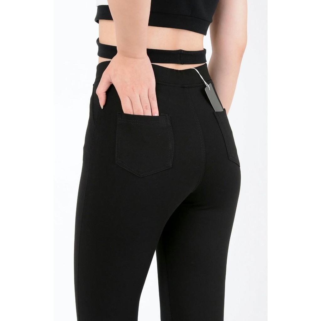 QUẦN LEGGING MÌ HÀN NỊT BỤNG CAO CẤP có kèm túi đựng bu_be_ry xịn sò!!!! có vdideo ảnh thật | BigBuy360 - bigbuy360.vn