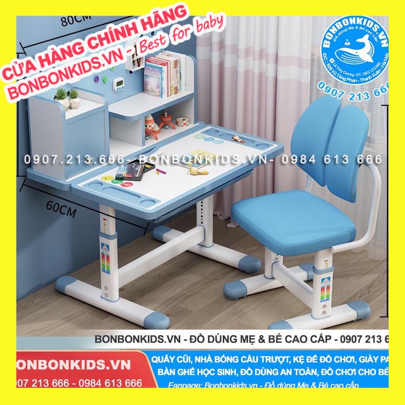 Bộ bàn ghế học sinh chống gù chống cận thông minh Newber A80 ( Bàn học A16 cho học sinh tiểu học)