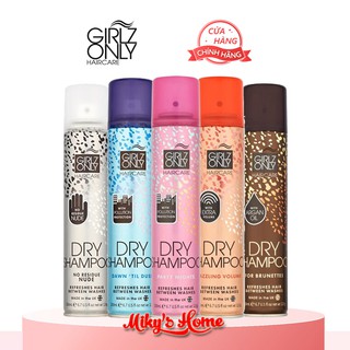 Dầu gội khô Girlz Only Dry Shampoo 200ml - UK (Anh Quốc)