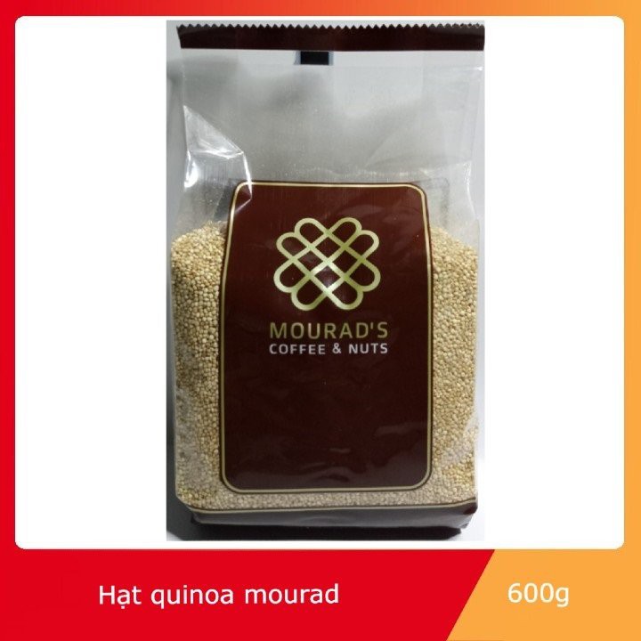 Hạt Diêm mạch trắng túi 600 gram White Quinoa