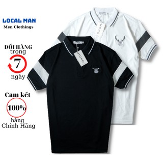 Áo thun polo nam ngắn tay, cổ bẻ, logo thêu cực đẹp - LOCAL DEER.