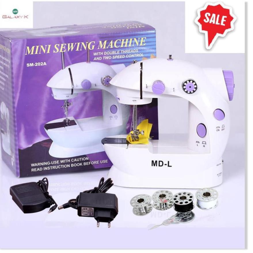 Máy May, Máy Khâu Đa Năng Có Vắt Sổ - Máy may mini gia đình CMD, Máy May Mini Gia Đình Tốt, Bán Chạy Hiện Nay [SALE SỐC]