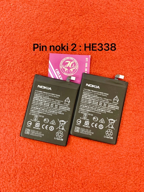 Pin nokia 2 kí hiệu pin HE338