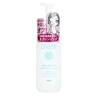Nước khoáng tẩy trang dưỡng ẩm 4 trong 1 Kracie Creer Cleansing Water Oil In 330ml