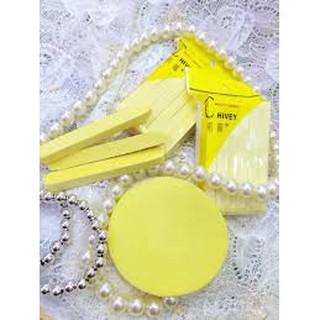 Bọt biển -Bông nở rửa mặt Chivey 12 miếng