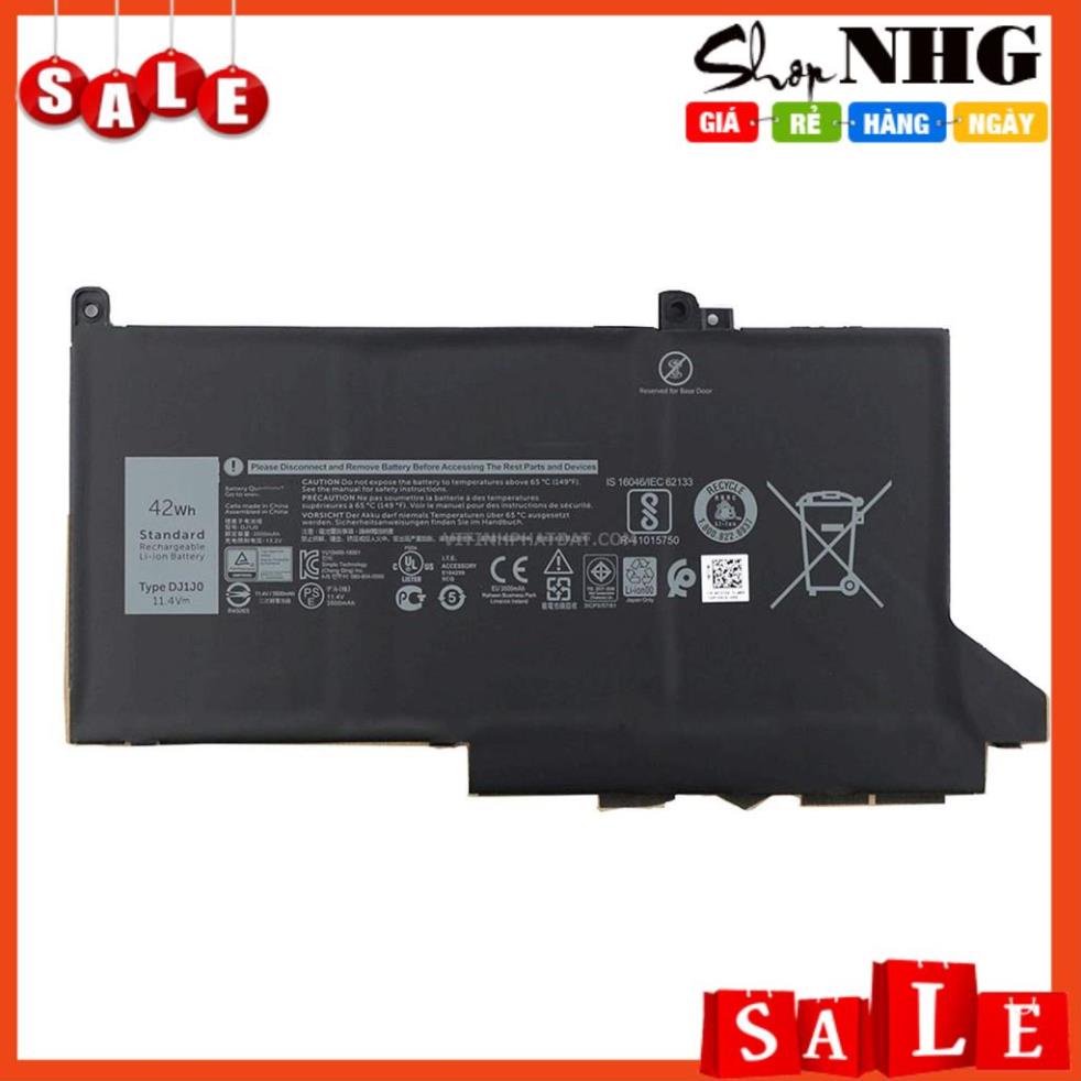 ⚡ Pin laptop DELL Latitude 12 7000 7280 7480 42WH (DJ1J0) - Original