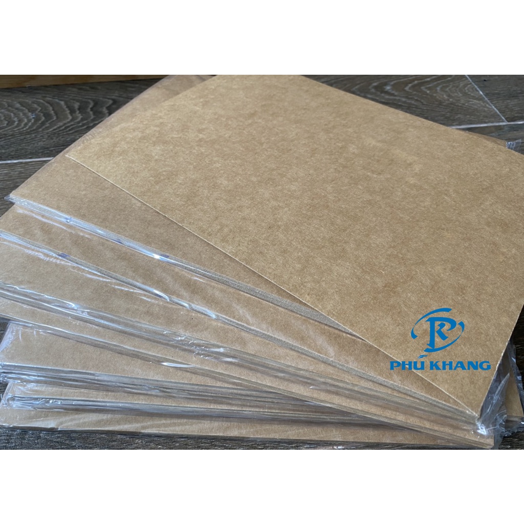 10 tờ Giấy A4 Kraft nâu định lượng 440gsm