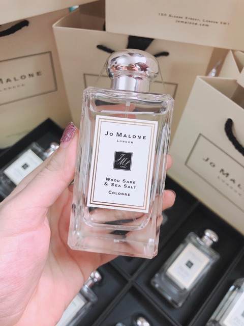 -𝑺𝒄𝒆𝒏𝒕𝒔𝒂𝒊𝒈𝒐𝒏- Nước hoa unisex Jomalone Wood Sage & Sea Salt Cologne 10ml
