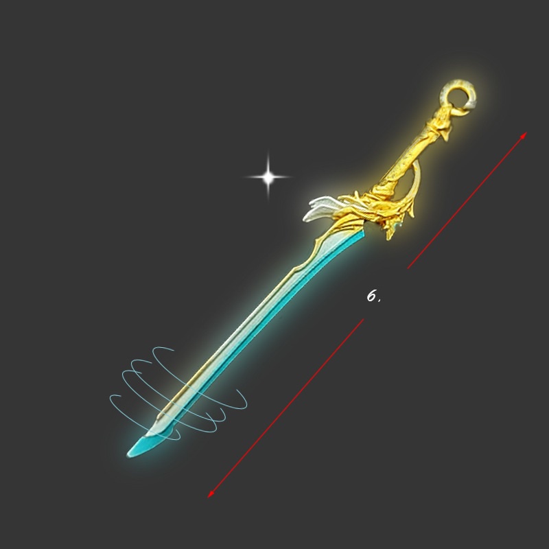 Mô hình móc khóa Genshin Impact (20 mẫu)