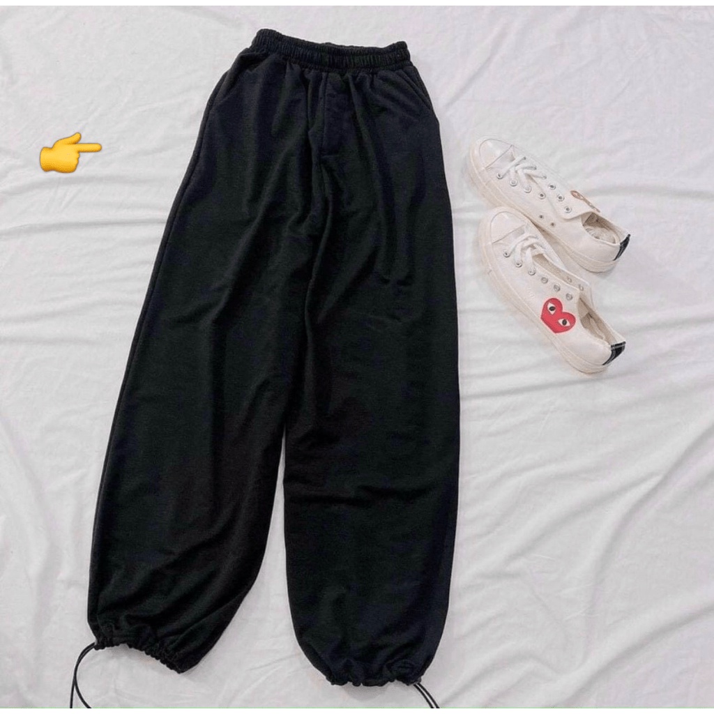 (HCM) QUẦN NỈ FORM RỘNG THỜI TRANG NAM NỮ - UNISEX CHẤT NỈ , CỰC XỊN CHO CÁC BẠN TRẺ KME FASHION