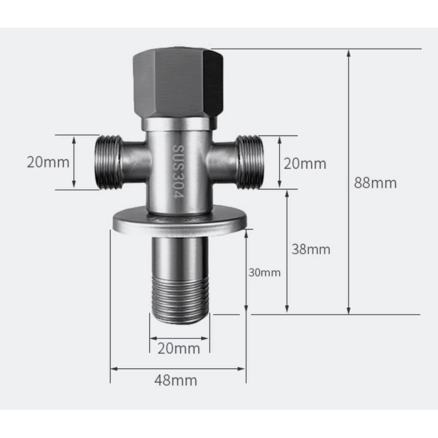 Vòi Xịt Vệ Sinh Cầm Tay Bằng Thép Không Gỉ Sus304