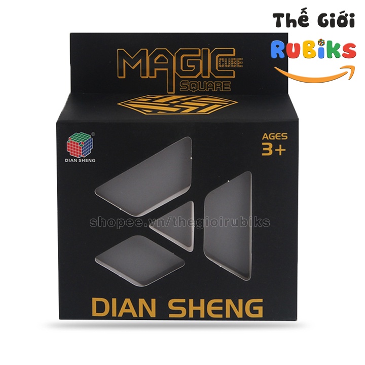 DianSheng Magic Shield Super Square-1 Star Cube Siêu Khó Đồ Chơi Giáo Dục Trí Tuệ Thông Minh