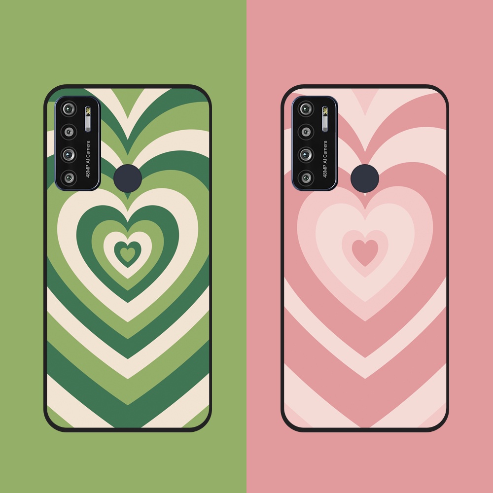 Ốp lưng Vsmart Joy 3/Joy 4/Active 3/Bee 3/Live/...dẻo đen hình Trái tim