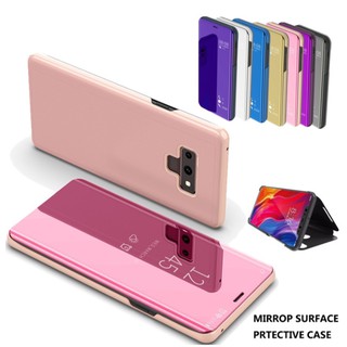 Bao da tráng gương nắp gập thời trang cho Samsung Galaxy J3 Pro / J5 Pro / J7 Pro 2017/A21S/J4 /A7 2018/A7 2017