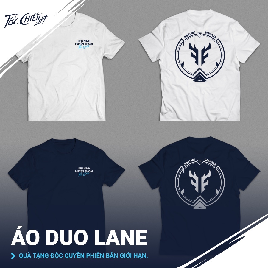 (SALE SỐC) Áo Liên Minh tốc chiến duo lane