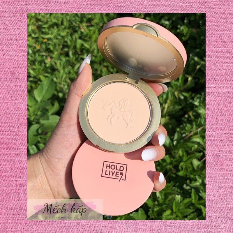 Phấn nén kiềm dầu Holdlive unicorn