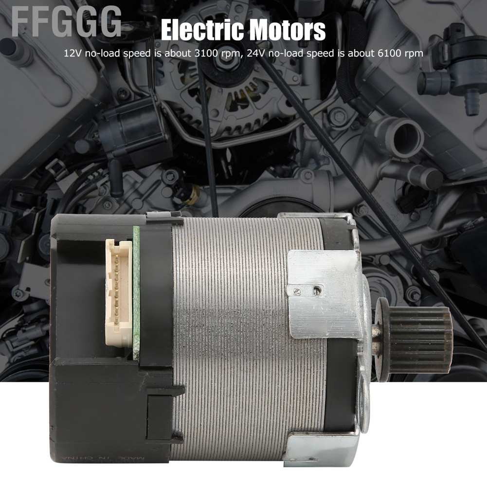 Động Cơ Servo Không Chổi Than Ffggg Dc 12~24v 3100-6100rpm Với Kênh Kép 100 Dòng